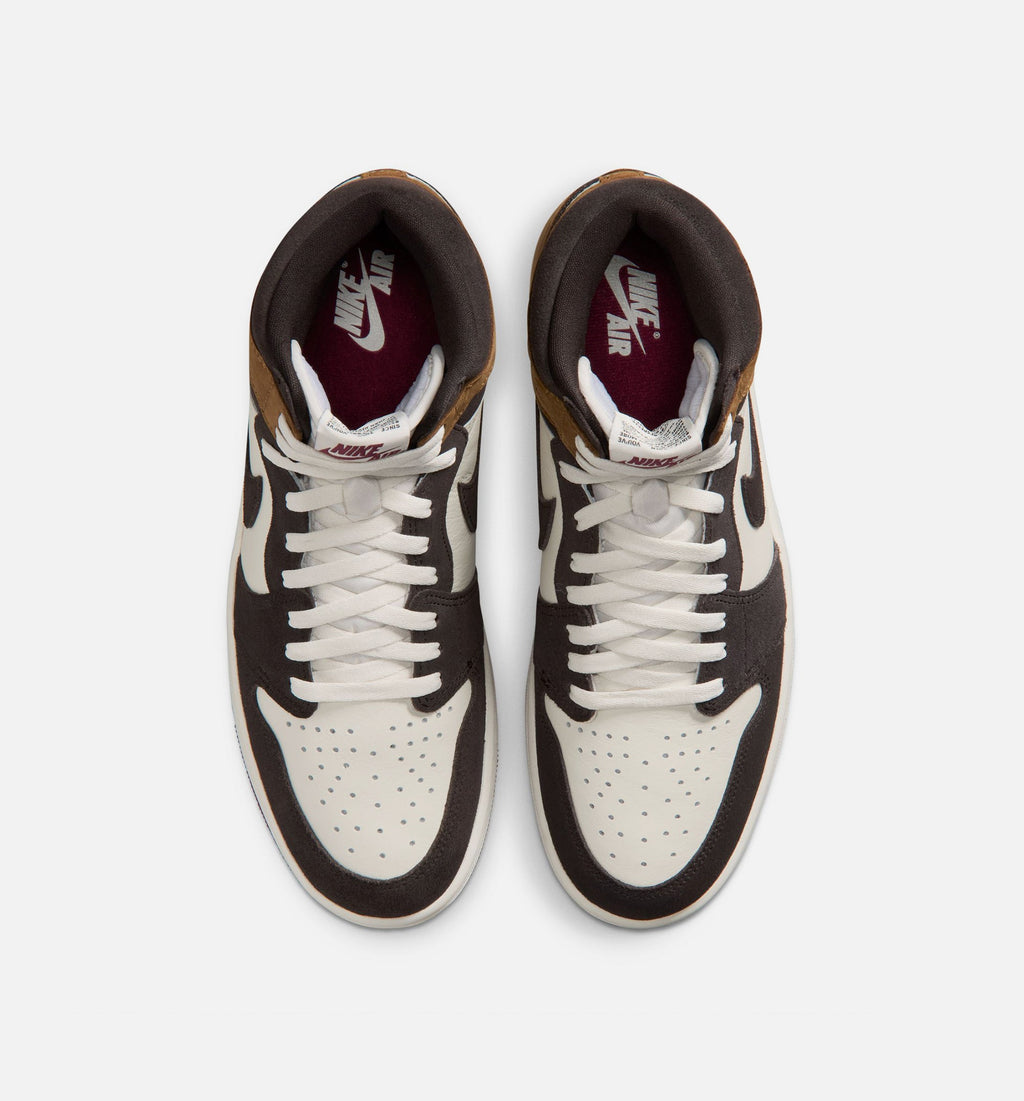 Air Jordan 1 Retro High OG Love Letter Men's Lifestyle Shoe – Shadow Brown/Team Red/Light British Tan