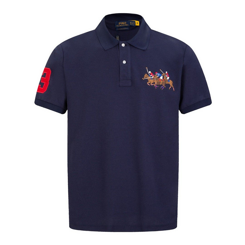 Ralph Lauren Embroidered Horse Short-Sleeve Polo Shirt